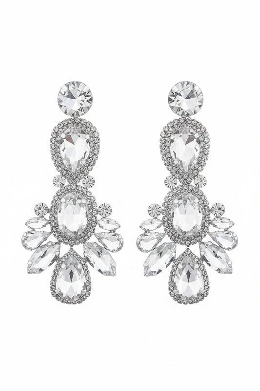 Jeweled Chandelier Earrings