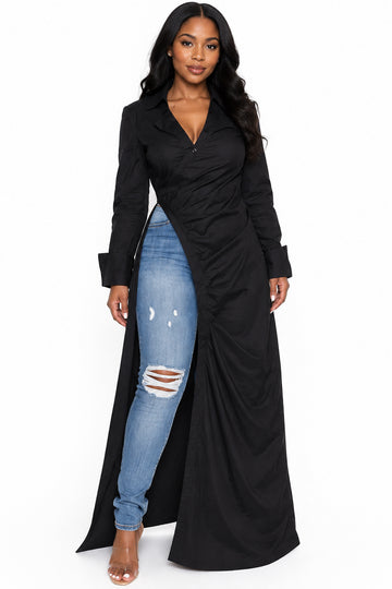 Black Maxi Top