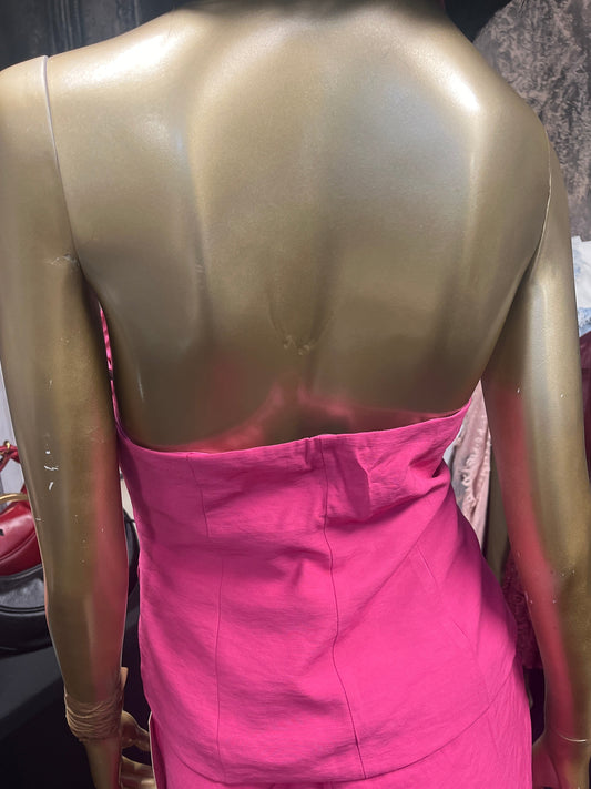 Pink Halter 2PC - FINAL SALE ITEM