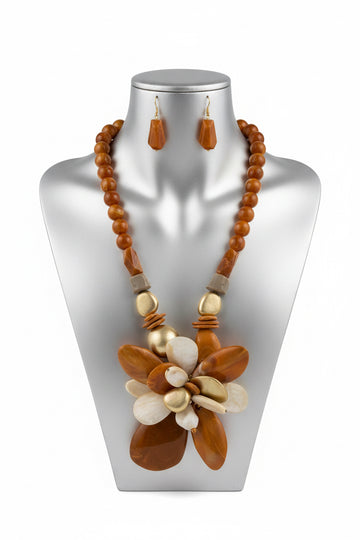 Large Flower Necklace