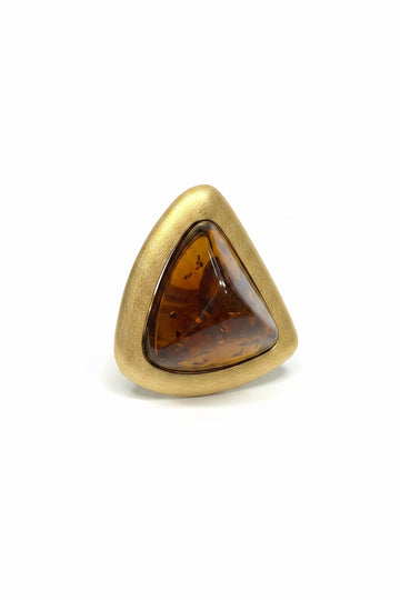 Gold/Brown Stone Ring