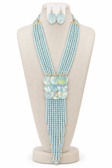 BEADED/Acrylic Necklace
