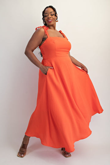 Orange Sundress