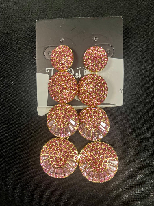 3 Tier Bling Earring