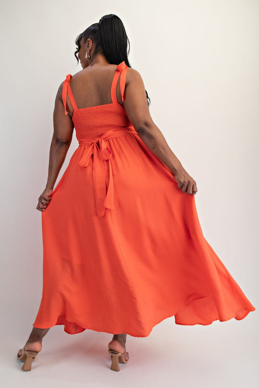 Orange Sundress