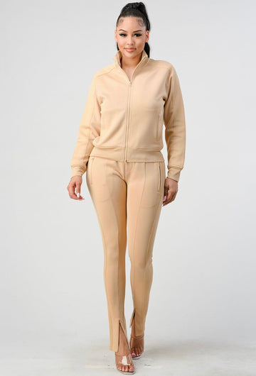 Tan Sweatsuit