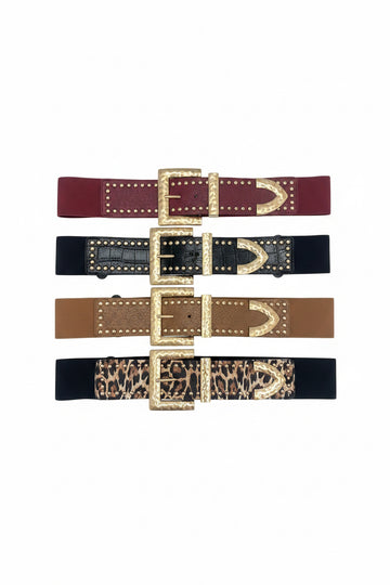 Studded Buckle Belt