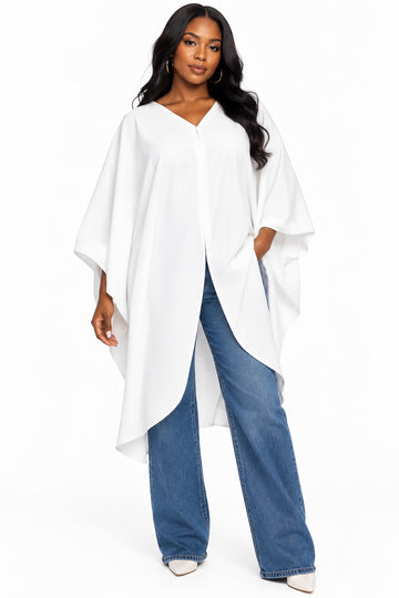 Oversize White Top