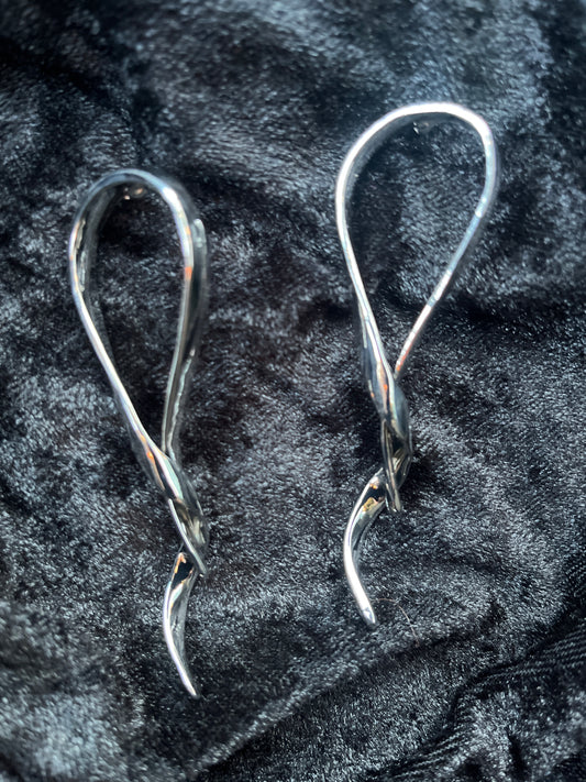 Twisted Tear Earrings