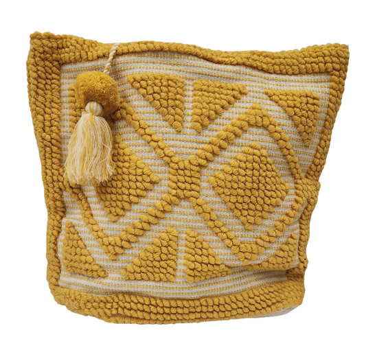 Oversize Mustard Handbag
