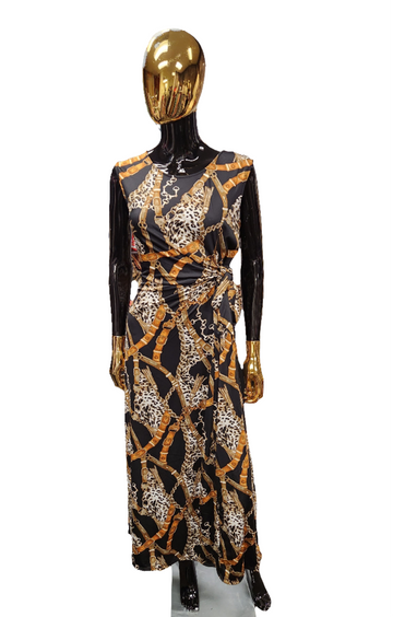 Warm Tone Floral Dress