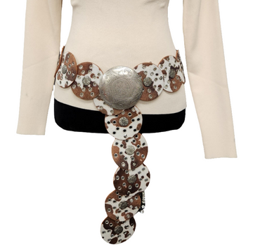 Western Fashion Print Belt