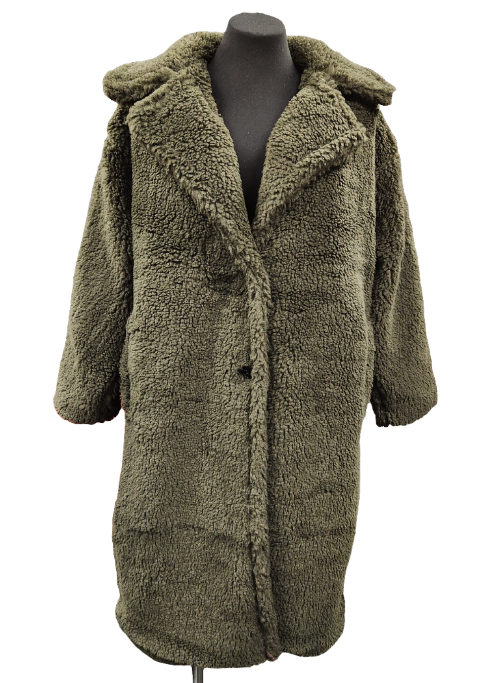 Green Fluffy Jacket