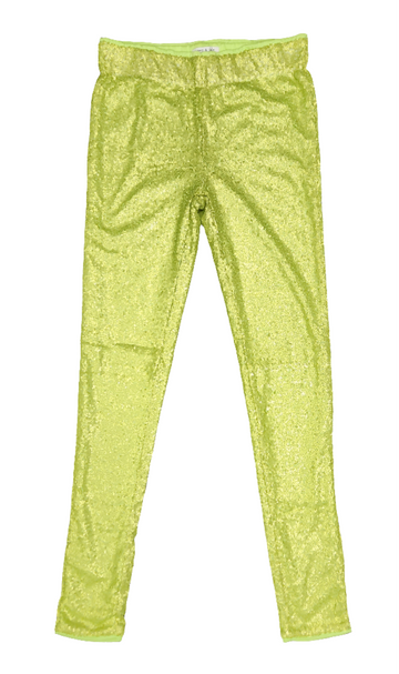 Green Sequin Pants