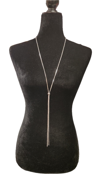 47" Crystal Necklace,k