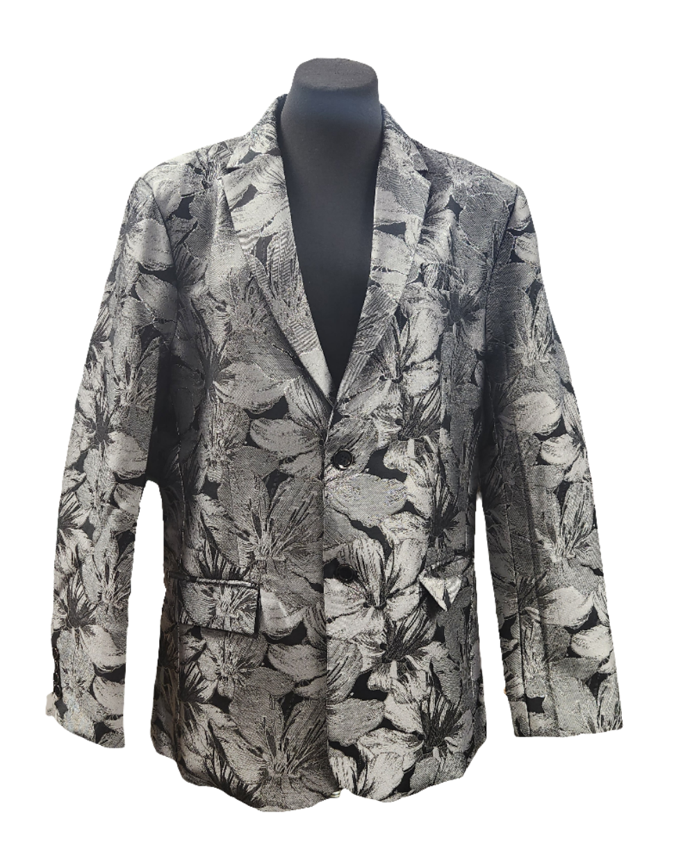 Platini Grey/Black Blazer