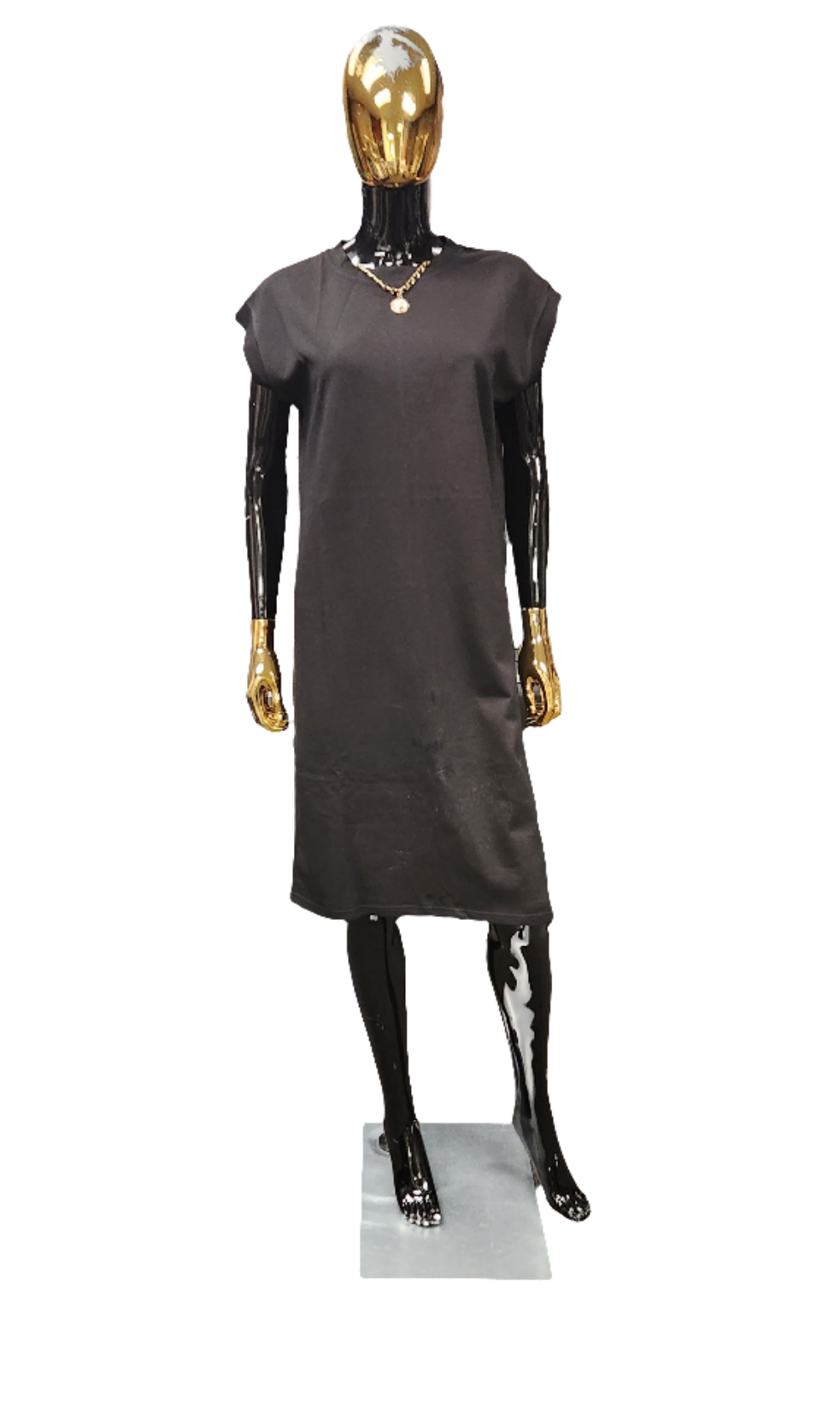 Black Knit Dress