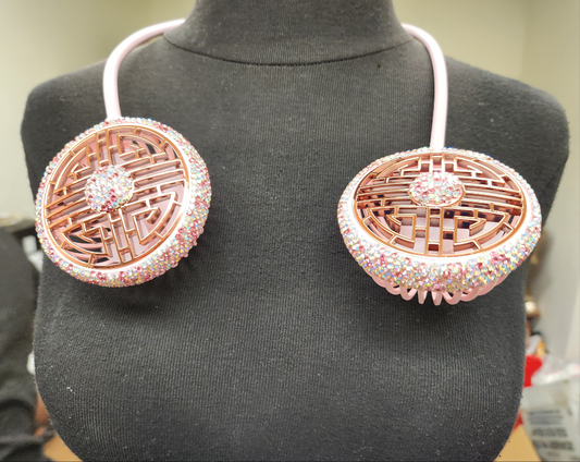 BLING HANGING NECK FAN