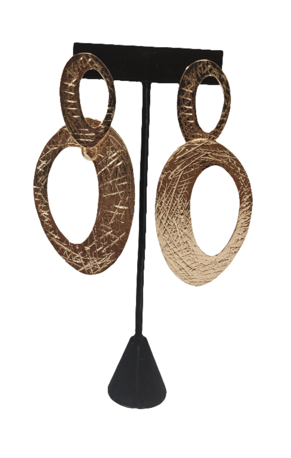 DOUBLE RING EARRINGS