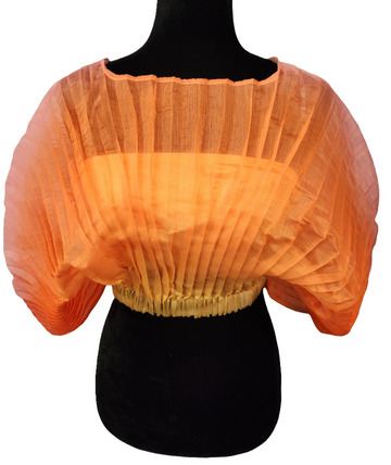 Orange Fan Top