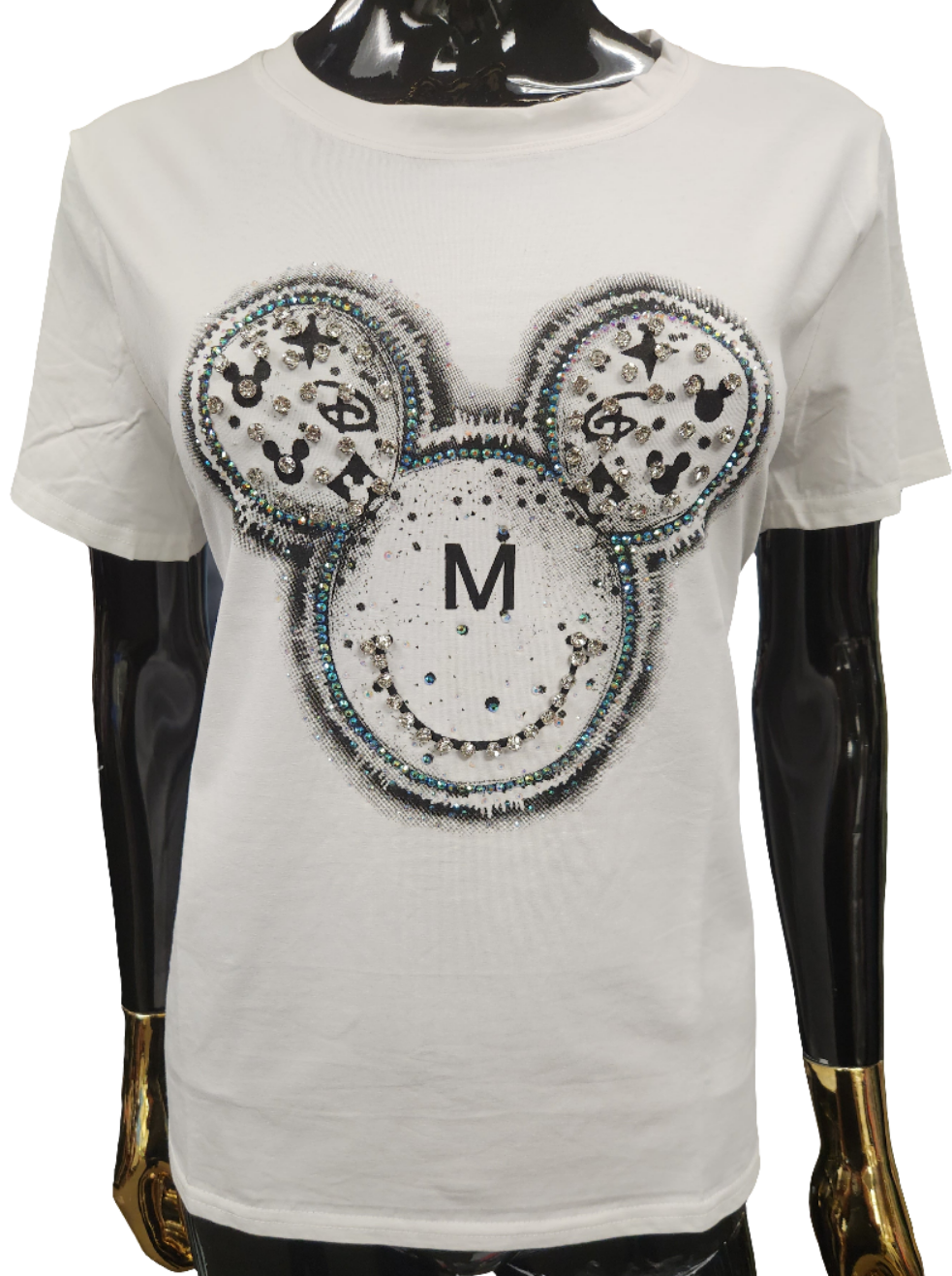 WHITE MM T-SHIRT