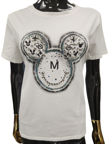 WHITE MM T-SHIRT