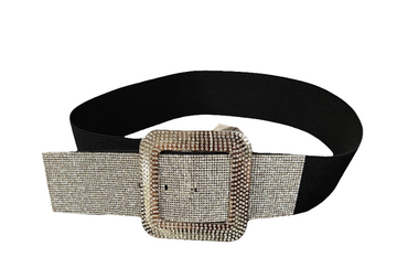 Square Bling Buckle Belt-Plus