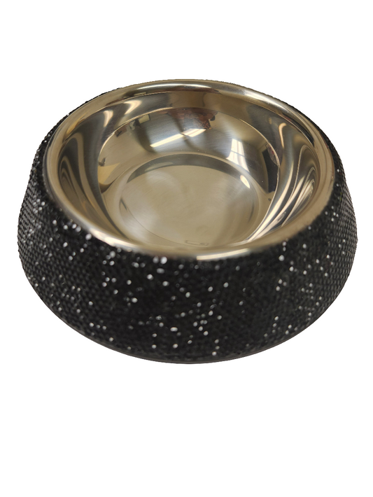 Crystal Trim Pet Bowl