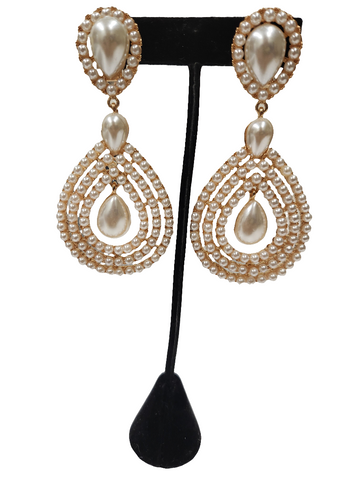 Pearl Chandelier Earrings