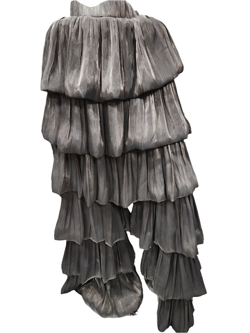 Black Ruffle Pants