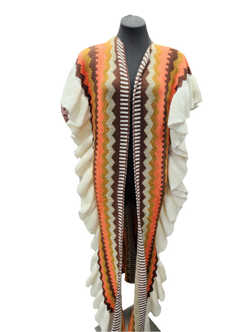 Aztec Maxi Cardigan