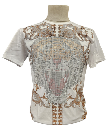 Platini White Bling T-Shirt
