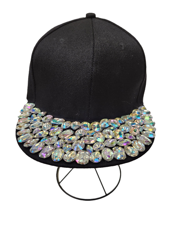 Blk Bling Cap