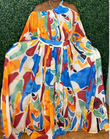 Multi Color Maxi Dress