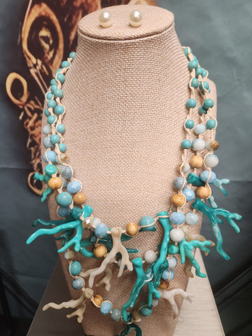 Blue Summer Necklace