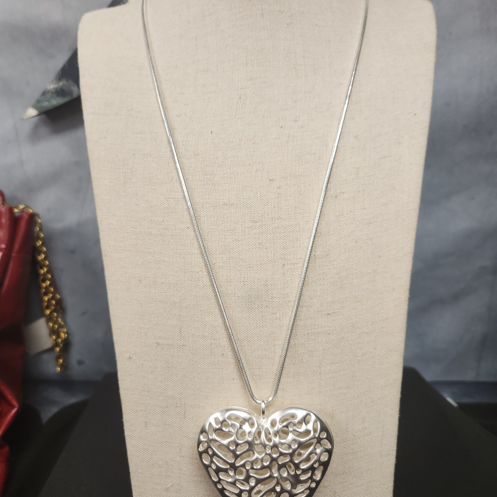 Silver Heart Necklace
