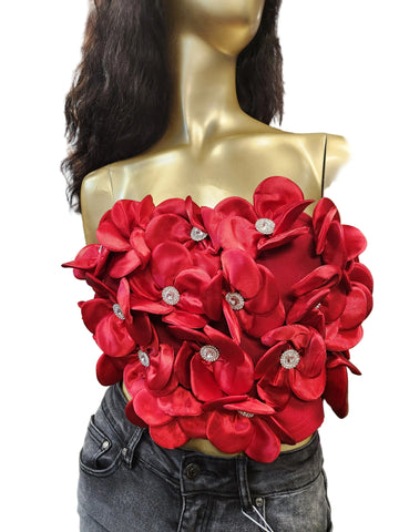 Flower Tube Top