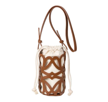 Faux Leather Bucket Bag
