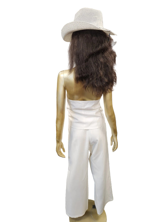 White Halter 2PC