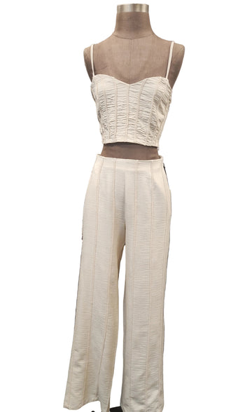 Tan Braided 2PC Set