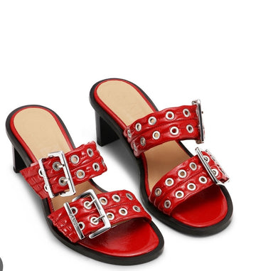 Red Romi Sandal