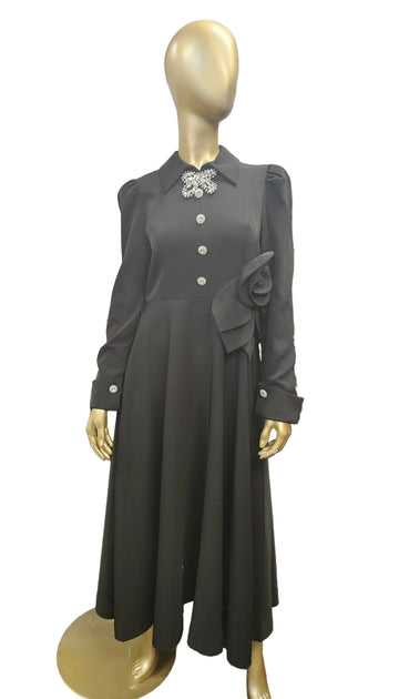 Black A-Line Dress