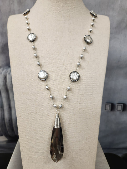 Hematite Necklace Set