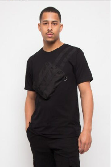 Black t-Shirt w/Pouch