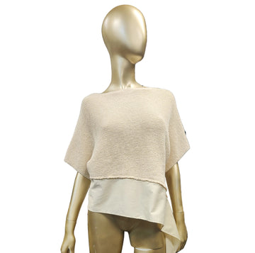 Cream/Ivory Knit Top